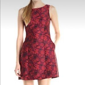 Aidan Mattox floral dress